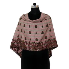 Vintage Reversible Kantha Silk Scarf Long Reversible Bandana Women Scarf Ae