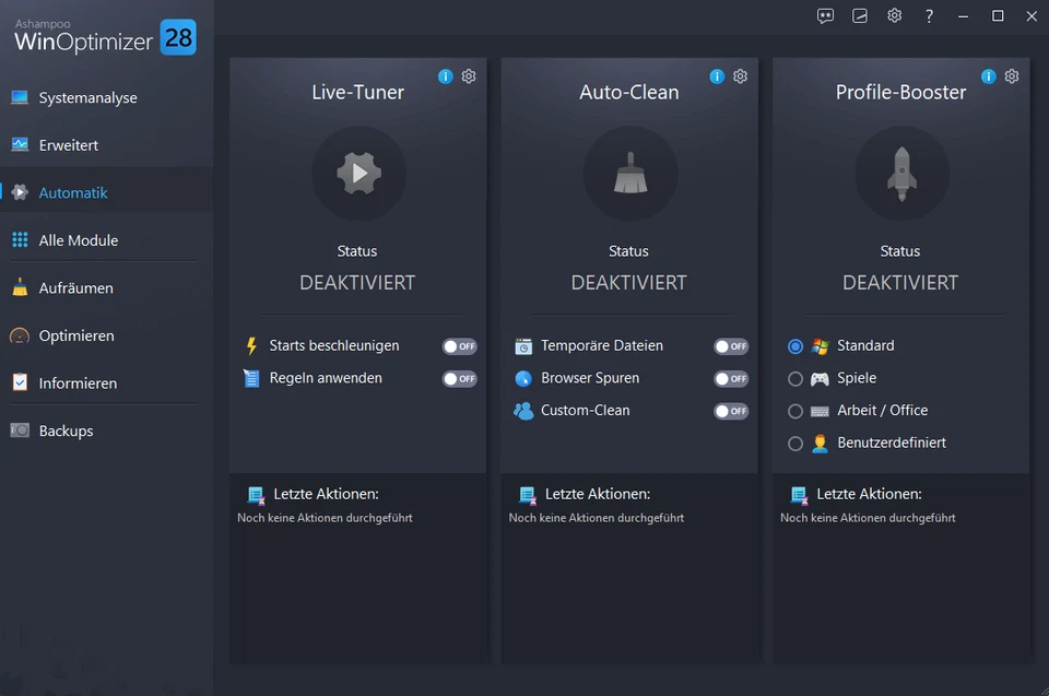 Ashampoo WinOptimizer 28 Dauerlizenz | Windows 10/11 Download ESD-Key per eMail - Bild 4 von 4