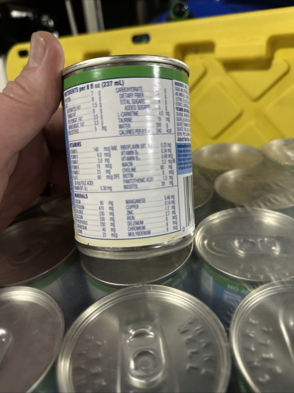 Vanilla PediaSure - Grow & Gain Immune Support - 48 Cans - 8 oz  Per Can Obo
