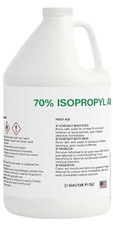 Isopropyl Alcohol 70 , High Purity IPA Solvent, 128oz, 1 Gallon, Brand may vary