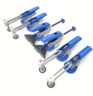 Lot of 6 Rockler Auto-Lock T-Track Hold Down Clamps Used Nice Working Condition!