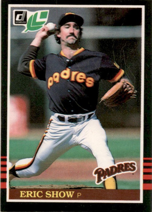 1985 Leaf Eric Show #137 San Diego Padres