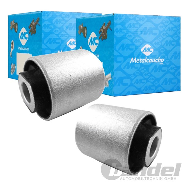 2X Metalcaucho Querlenkerlager Buchse Vorne Unten Passend FüR VW Transporter-image