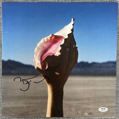 BRANDON FLOWERS THE KILLERS SIGNED WONDERFUL WONDERFUL VINYL RECORD - PSA COA
