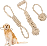 UnzerstöRbar Hundespielzeug, Zerrspielzeug Hund, Kauspielzeug Hund, 3Er Set