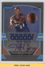 2003-04 Bowman Signature Silver 48/249 Jarvis Hayes #103 Auto READ 2d0