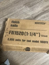 Bostitch 1-1/4 in. L X 15 Ga. Angled Strip Coated Finish Nails 3655 pk See Note
