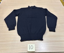 VTG WWII USN Navy Deck Watch Wool Sailor's Sweater 1940s 40s Knit Rare Medium