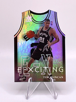 Tim Duncan 1999-00 Skybox E-X E-Xciting #7XCT HOF San Antonio Spurs