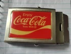 NEAT VINTAGE ADJUSTABLE RED COCA COLA BUCKLE