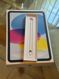 Apple iPad 10th generation Blue with Apple Pencil Stylus and Accessories Bundle