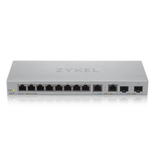 Zyxel XGS1210-12 Smart Managed Switch 8x 1G Ethernet, 2x 2.5G Ethernet, 2x 10G S
