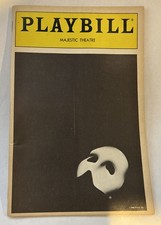 THE PHANTOM OF THE OPERA, PREVIEW, JANUARY, 1988, BROADWAY PLAYBILL