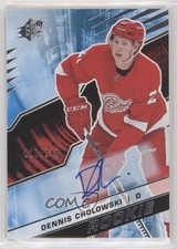 2018-19 SPx Rookies Tier 1 Auto 116/249 Dennis Cholowski #R-DC Auto 9b4