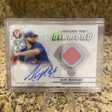 2023 Topps Pristine - Around the Diamond Autograph Relics Alek Manoah #ADR-AM 