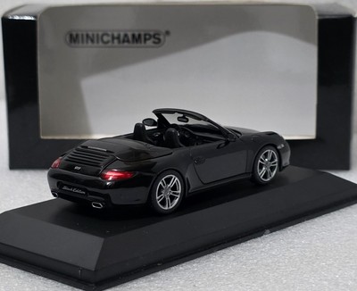 Porsche 911 (997.II) Carrera Cabriolet Black 2008 1:43 Minichamps