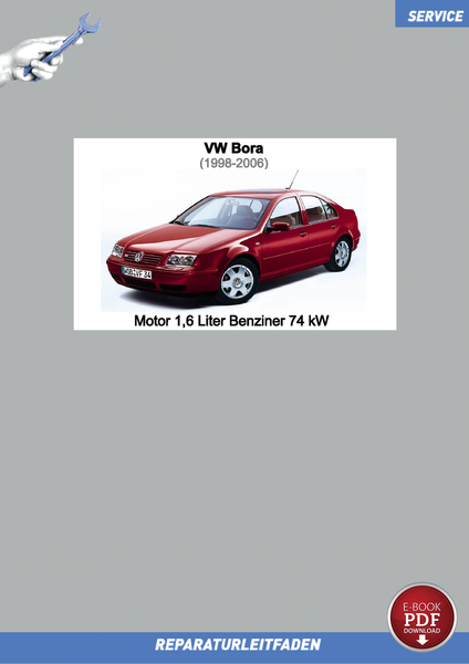 PDF VW Bora (98-06) Reparaturanleitung Motor 1,6 L Benziner 74Kw-image