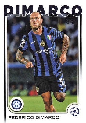 Federico Dimarco FC Internazionale Milano 2024/25 Topps UCC Flagship #129