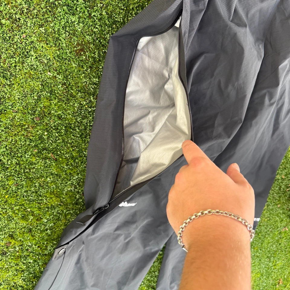 Pantalones de lluvia impermeables Berghaus para hombre Gore-Tex Paclite pantalones de senderismo - grandes Foto 2 de 4