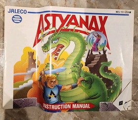  Astyanax The Warrior, NES Nintendo CIB Manual BOX Game CARTRIDGE Sleeve: Jaleco
