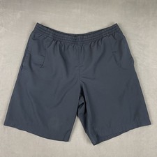 Adidas ClimaLite Men Navy Blue Athletic Shorts Size Large 2009 pockets