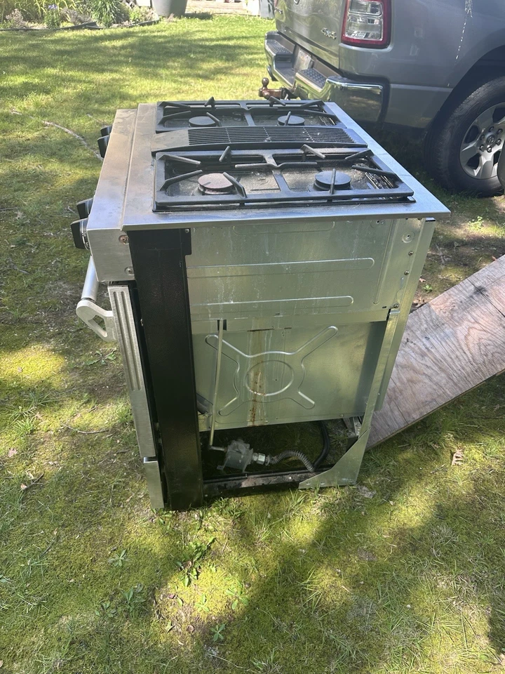 Horno de cocina de gas inoxidable Jenn-Air JDS9860AAP Foto 3 de 4