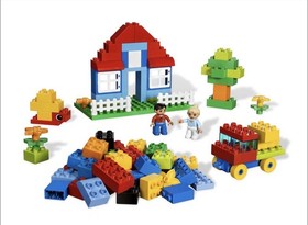 Lego Duplo 5507 Deluxe Brick Box Complete Set Creative Blocks 102 Pieces