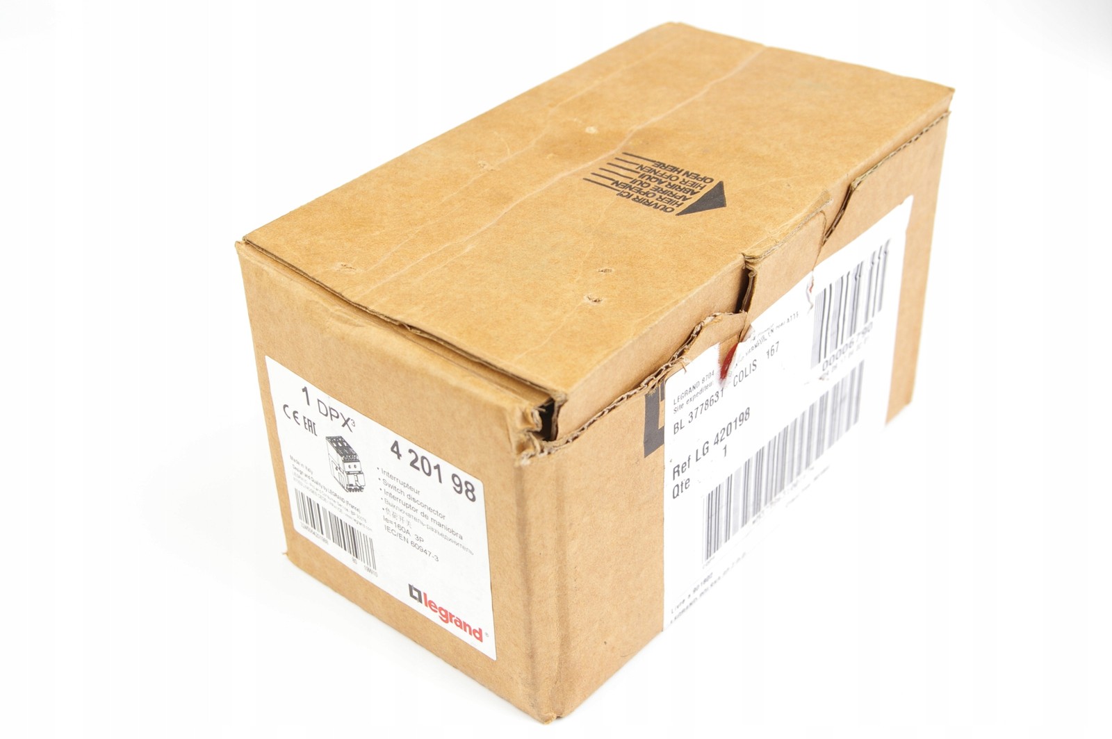 Legrand Disconnect Switch 420198 DPX3-I 160 3P