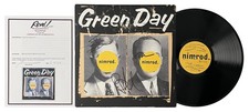 GREEN DAY x3 BILLIE JOE ARMSTRONG Band Signed NIMROD Vinyl Record EPPERSON COA