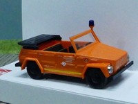 1/87 Busch Vw 181 Kurierwagen Thw Katastrophenschutz 52716