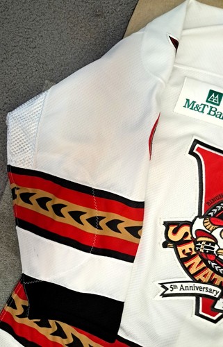 2005-06 AHL Binghamton Senators Andy Hedlund Game Worn Jersey size 58 - Picture 3 of 8