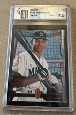 1994 SP Alex Rodriguez Premier Prospects Foil Die Cut RC SP GAI 7.5 Yankees HOF