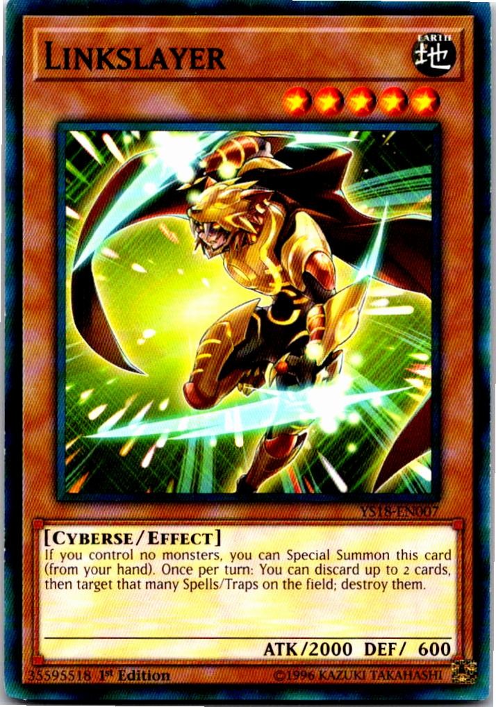 LINKSLAYER YS18-EN007 COMMON / SHORT PRINT YU-GI-OH MP