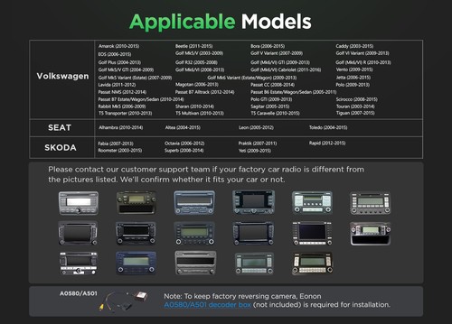 DAB+9"Android 13 CarPlay Car Stereo Head Unit GPS Radio For VW Golf MK5 MK6 Polo - Picture 6 of 23