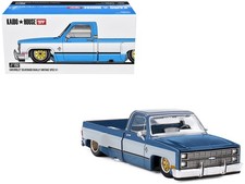 Chevrolet Silverado Dually Pickup Truck 1/64 Diecast Model Car by Mini GT