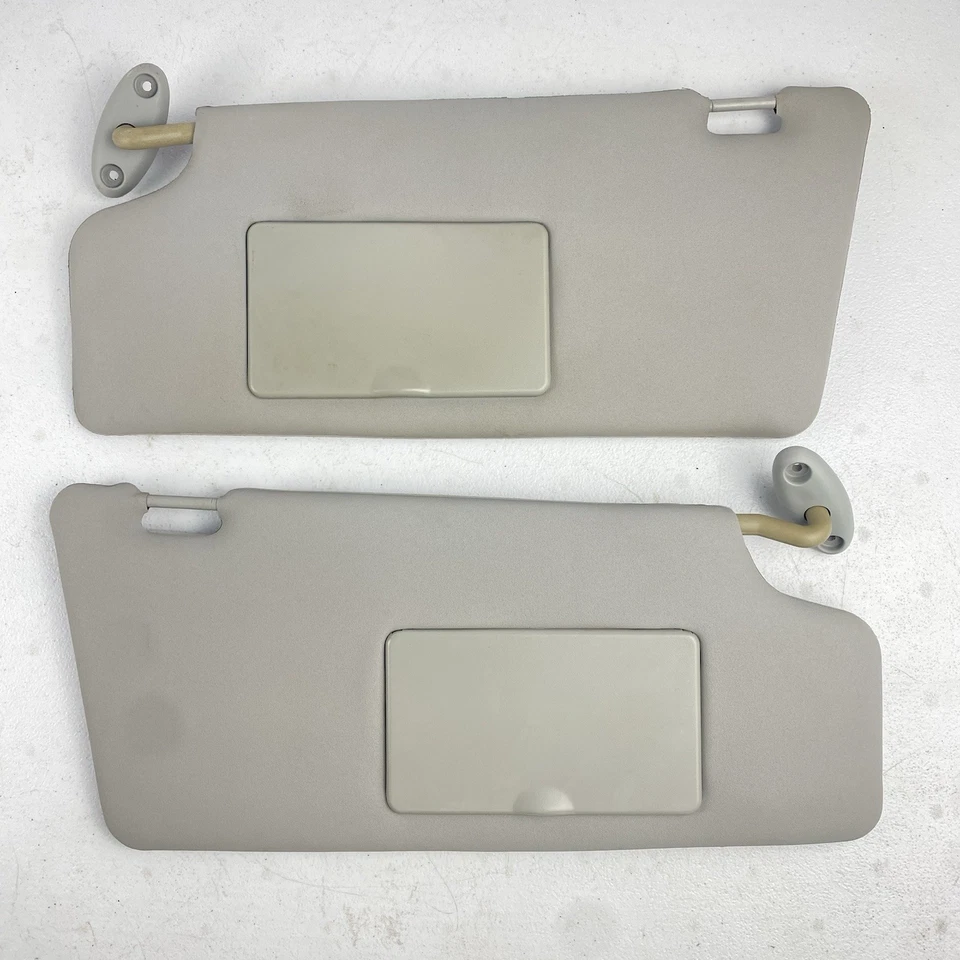 Juego de parasol lateral para conductor y pasajero Ford Focus 2000-2007 par vinilo gris OEM Foto 3 de 4