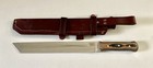 GCS Custom Knives USA 18” Bowie Fixed Blade Machete Survival Knife w/ Sheath — photo 8