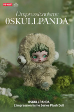 Authentic Pop Mart - Skullpanda L'impressionnisme Plush - Confirmed