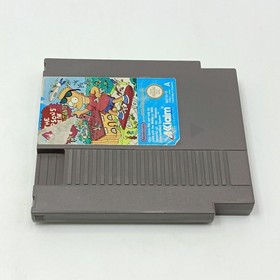 The Simpsons Bart VS The Space Mutants NES Cartuccia Nintendo Buono Stato ITA