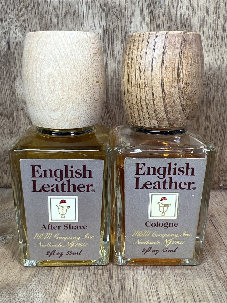 English Leather Cologne and Aftershave Gift Set 2 Oz Each *See All