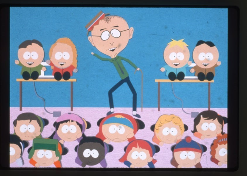 South Park Bigger Longer & Uncut Animation 1999 Mr MacKey Vintage Transparency 
