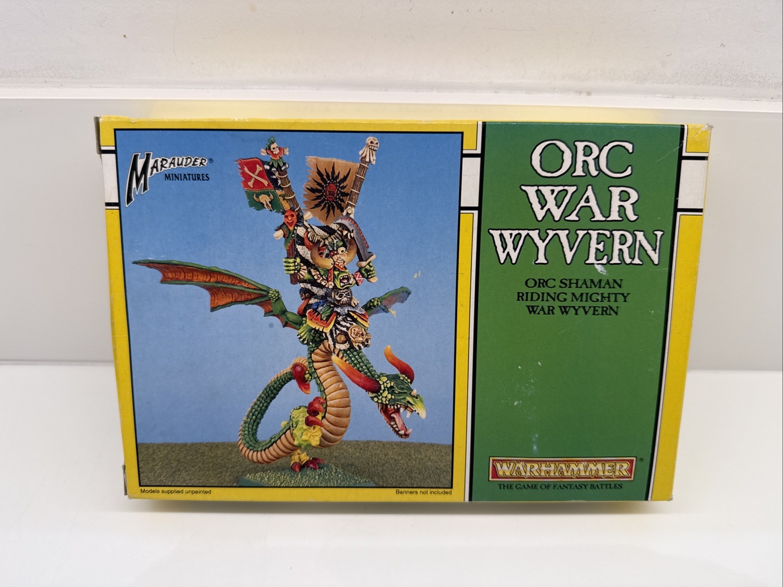 Orcs Warboss on Wyvern Warhammer Fantasy Metal