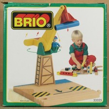 VINTAGE BRIO 33325 "Dockside Crane Depot" 1998 - Sweden NIB