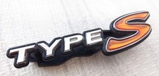 Super Rare Type-s Honda Acura Rsx-s Dc5 Itr Emblem Integra Badge 02 04 05 06 Jdm