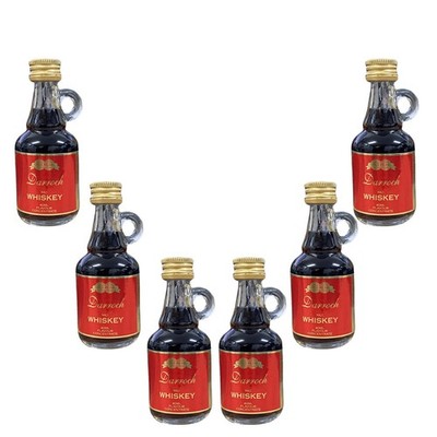 6X Gold Medal Glen Darroch Malt Whiskey 40ml Peat Smoke Single Malt Home Brew