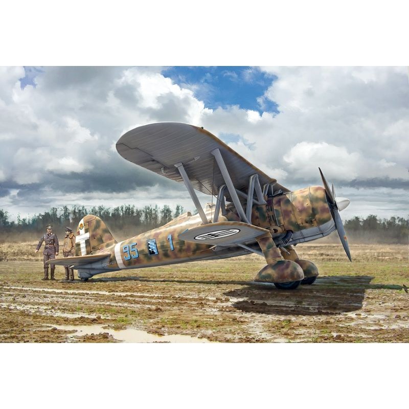 Maquette Fiat CR.42 Falco Italeri 2801 à l'échelle 1/48 pour collectionneur