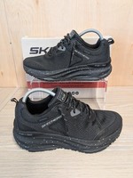 Skechers D'LUX Trainer Men's Size 7 Black Air-Cooled Memory Foam UK7 EU41