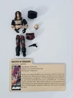 S-611 VINTAGE 1980'S HASBRO GI JOE ZARTAN ACTION FIGURE WITH FILE CARD