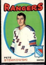 1971-72 O-Pee-Chee #217 Pete Stemkowski