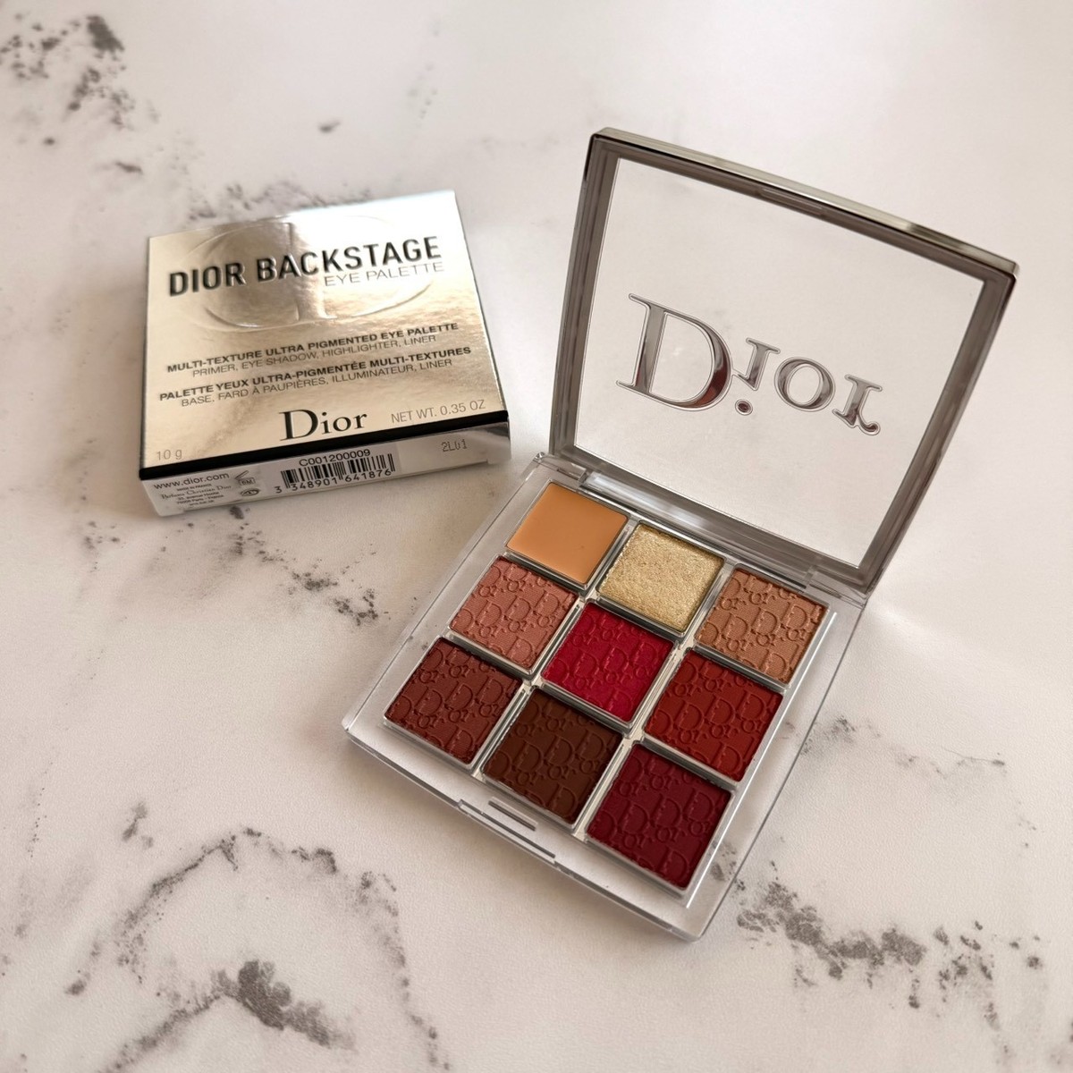 NEW] Dior Backstage Eye Palette Eyeshadow 009 Burgundy | eBay